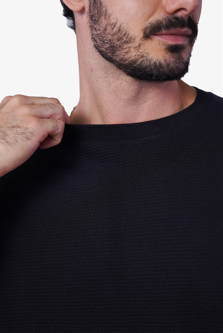 CAMISETA ESTRUTURADA TEXTURA