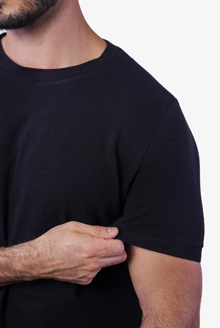 CAMISETA ESTRUTURADA TEXTURA