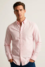 CAMISA MANGA LONGA SLIM FIT OXFORD BUTTON DOWN