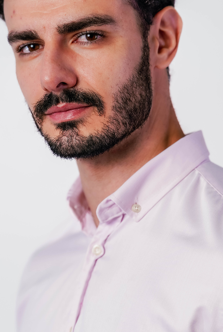 CAMISA MANGA LONGA SLIM FIT OXFORD MODAL BUTTON DOWN