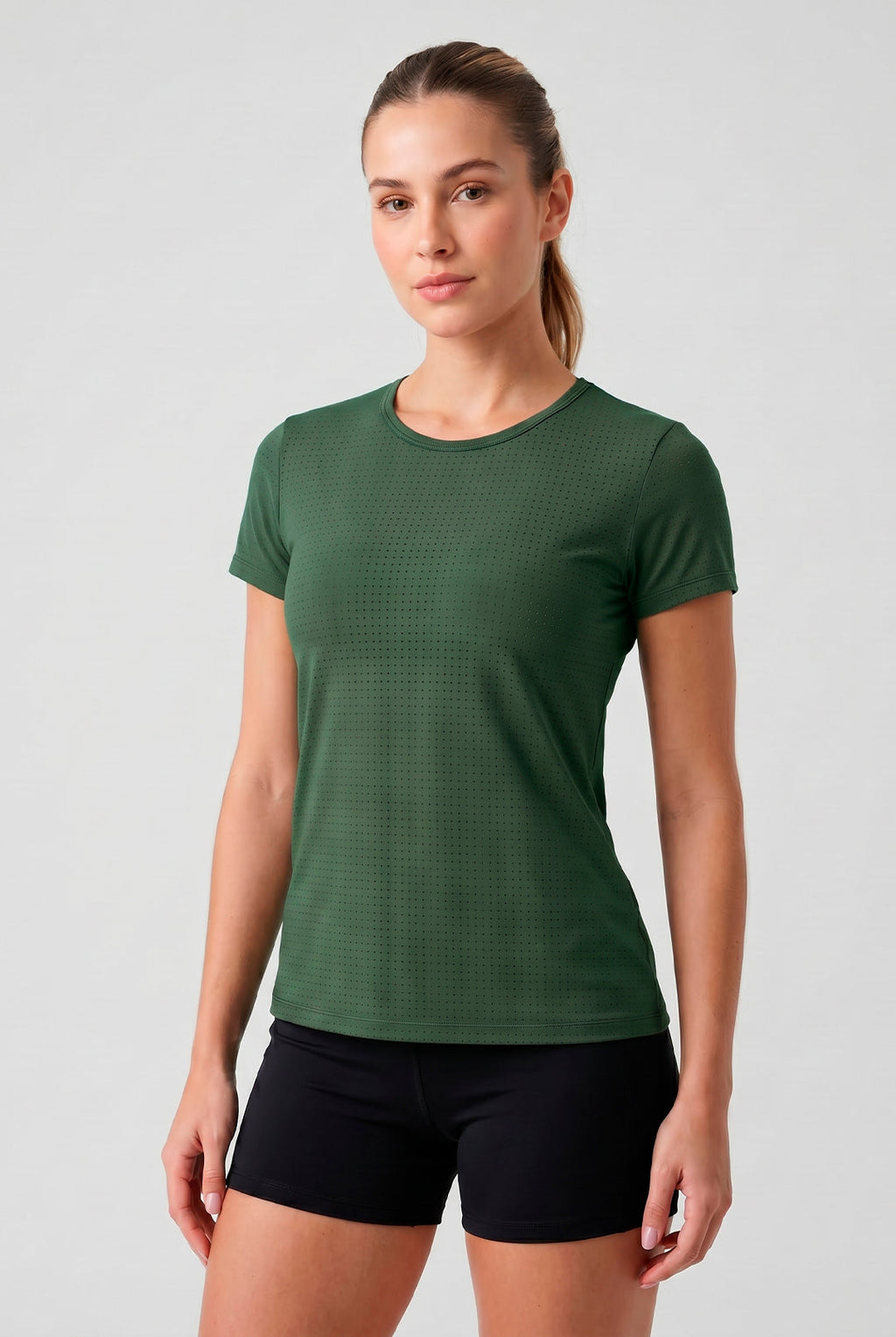 CAMISETA FEMININA FITNESS DRY POLIAMIDA