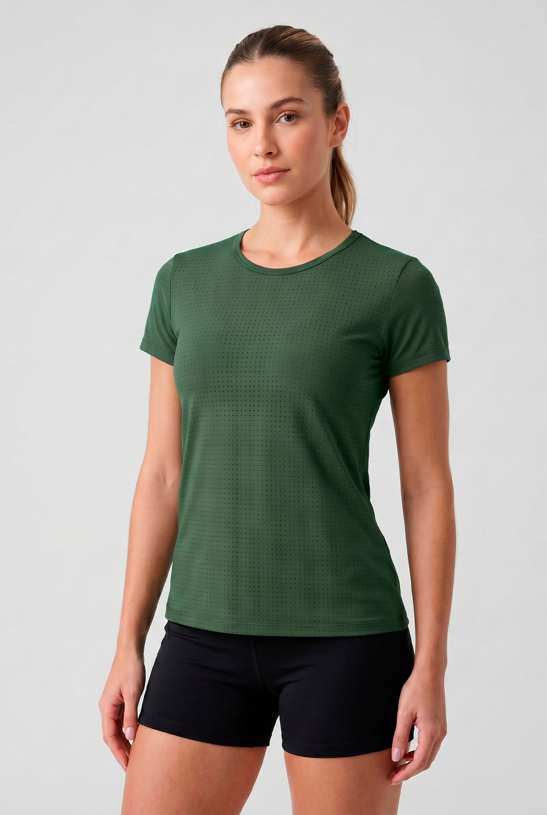 CAMISETA FEMININA FITNESS DRY POLIAMIDA
