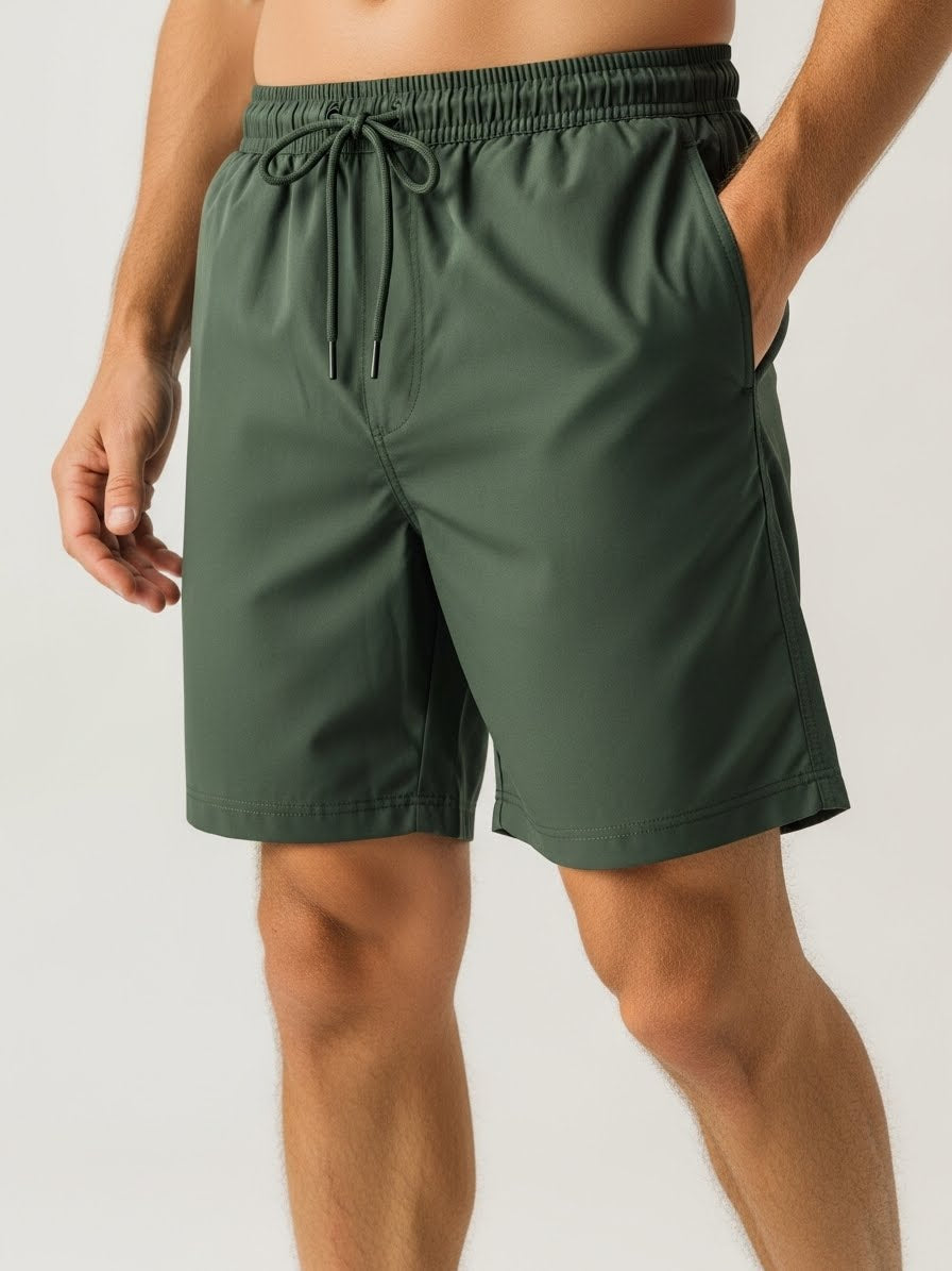 SHORT PRAIA LISO GOLD