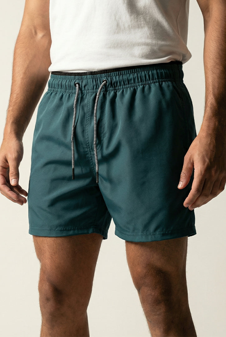 SHORT PRAIA LISO GOLD