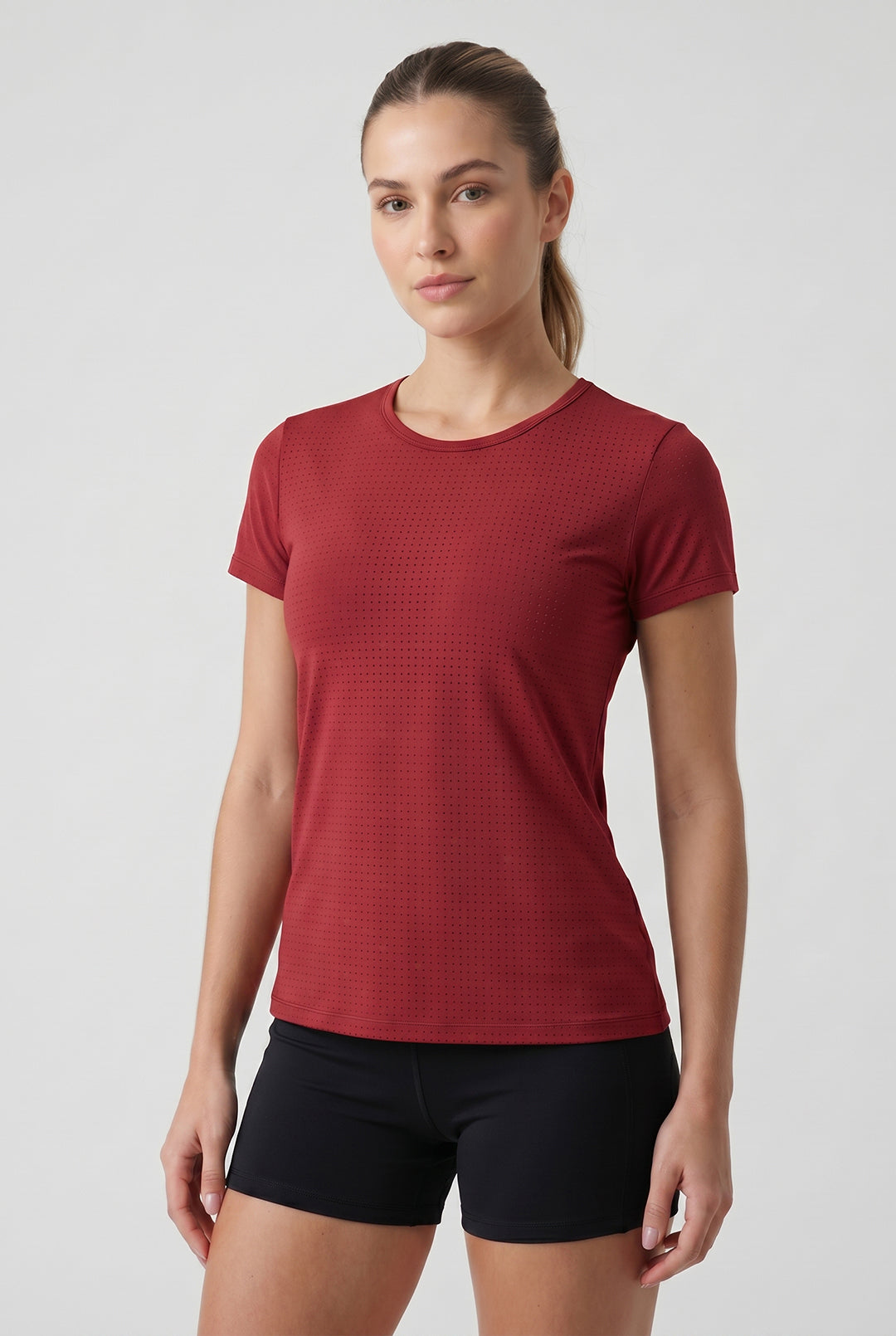 CAMISETA FEMININA FITNESS DRY POLIAMIDA
