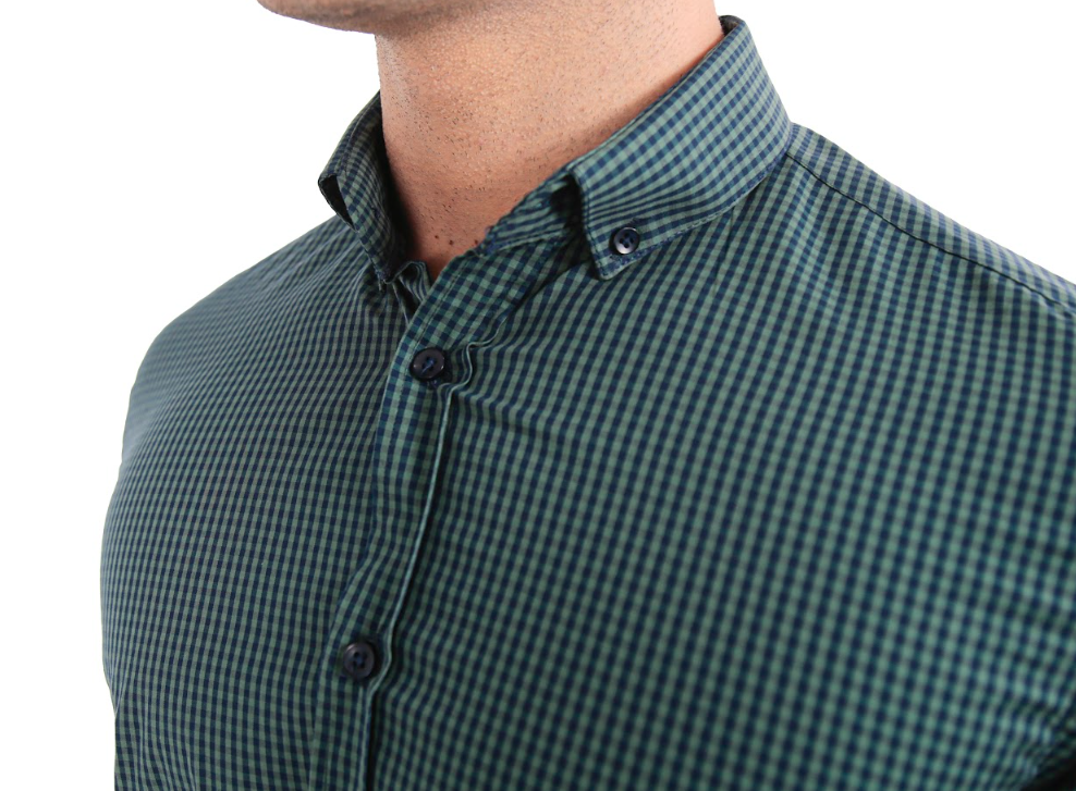 CAMISA SOCIAL SLIM FIT MANGA LONGA XADREZ