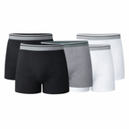KIT 5 CUECAS BOXER COTTON PLUS SIZE
