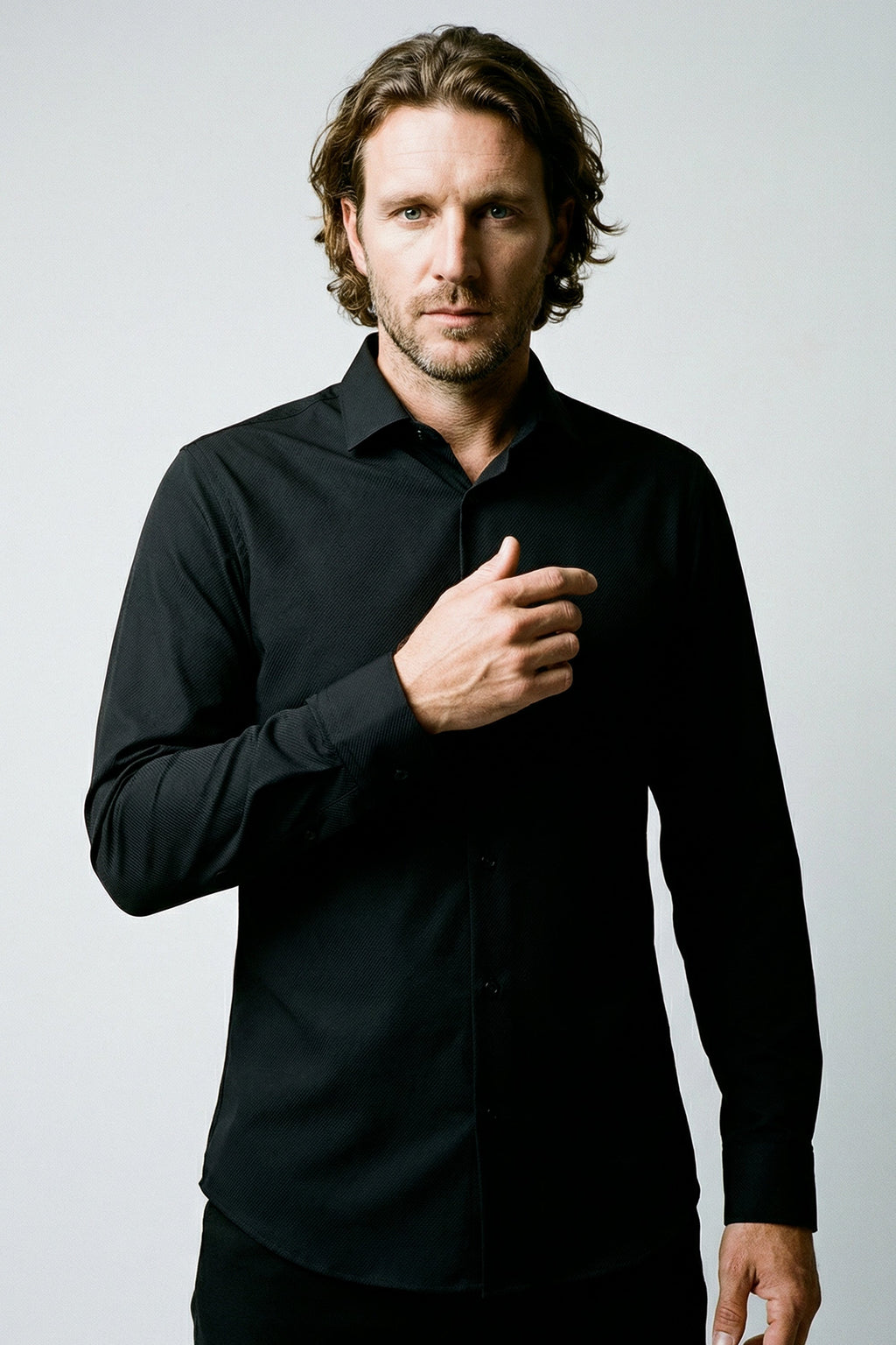 CAMISA TECH POLIAMIDA TWILL