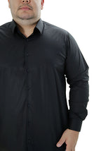 CAMISA SOCIAL PLUS SIZE BÁSICA LISA