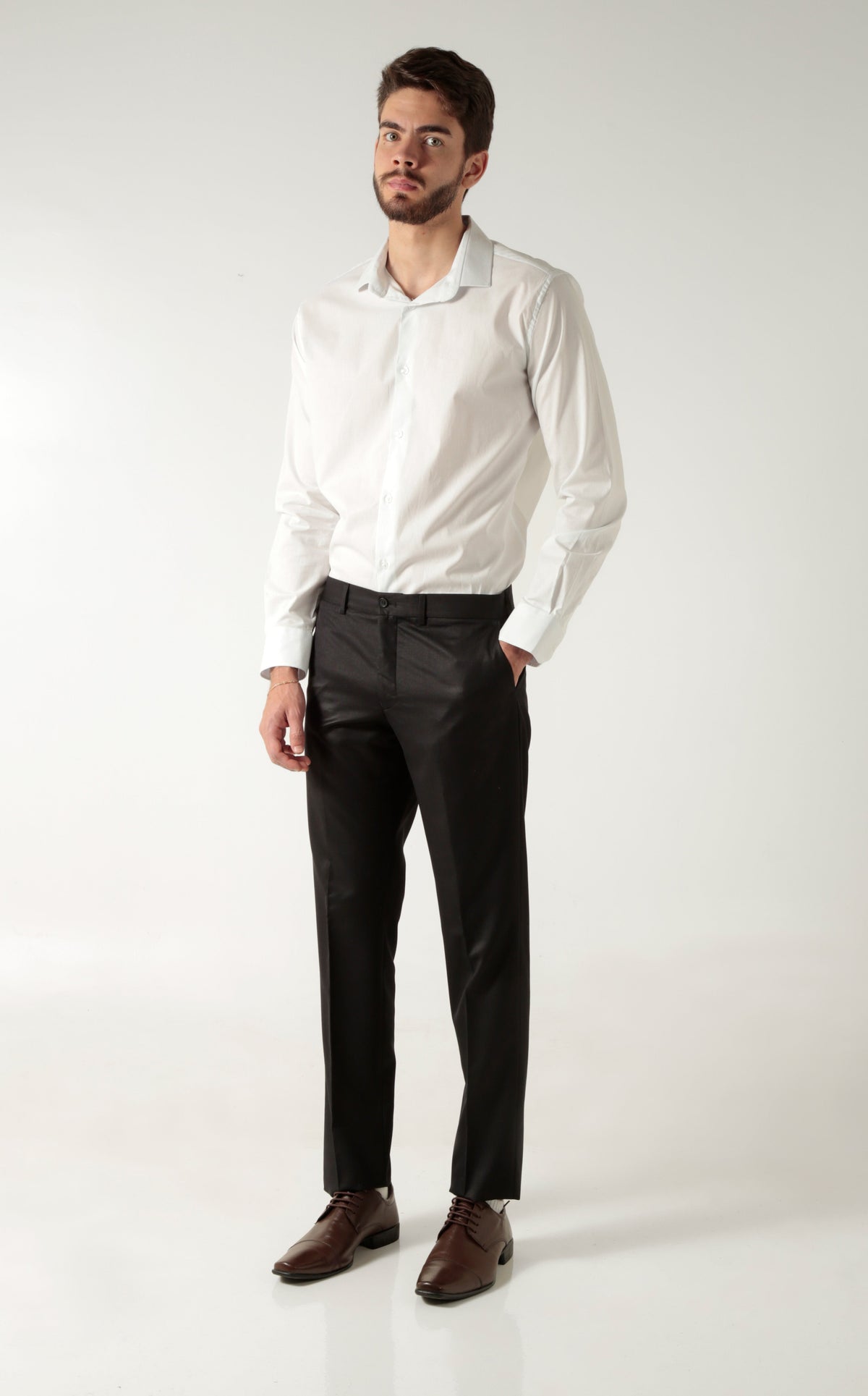 CALÇA ALFAIATARIA POLIVISCOSE SOCIAL LISA