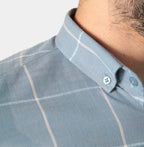 CAMISA SOCIAL MANGA LONGA MAXI XADREZ