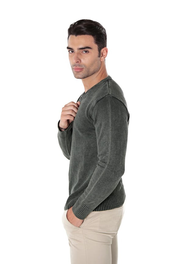 SUÉTER TRICOT ESTONADO PRIME GOLA V