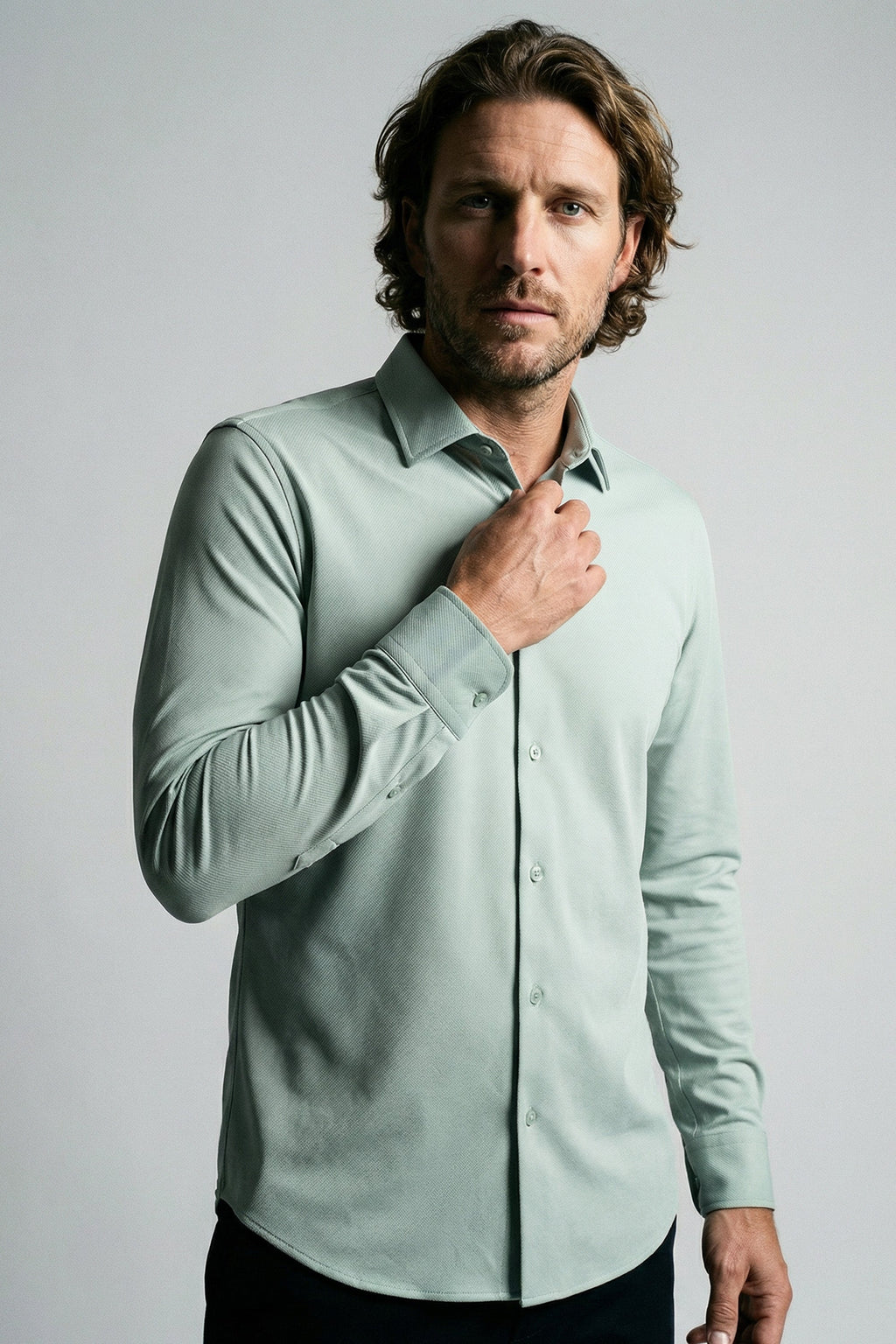 CAMISA TECH POLIAMIDA TWILL