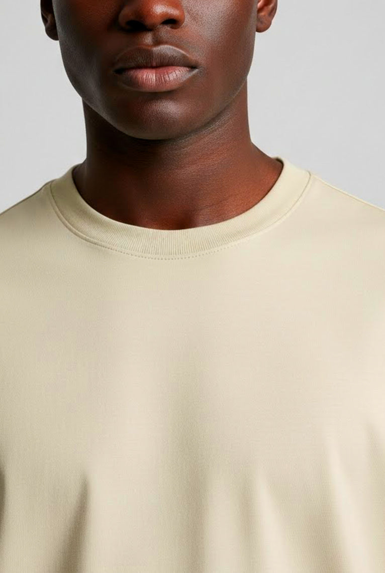 CAMISETA OVERSIZED SUEDINE INTERLOCK PREMIUM