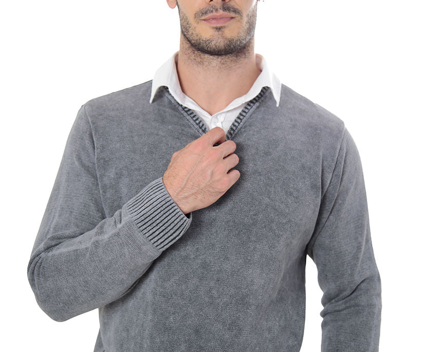 SUÉTER TRICOT ESTONADO PRIME GOLA V