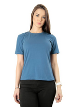 CAMISETA FEMININA BABY LONG GOLA REDONDA