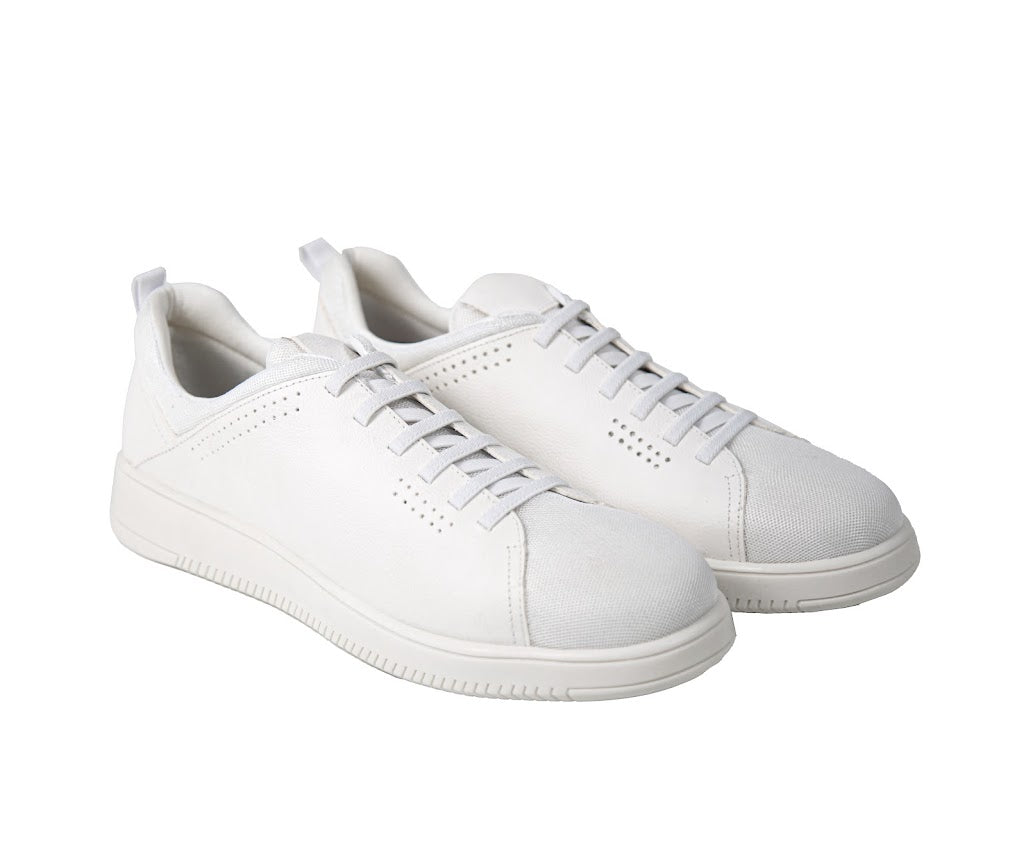 TÊNIS CASUAL CANVAS COURO