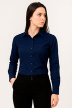 CAMISA MANGA LONGA DONNA BÁSICA