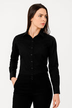 CAMISA MANGA LONGA DONNA BÁSICA
