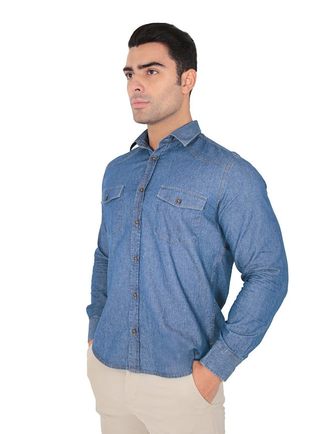 CAMISA JEANS SLIM FIT