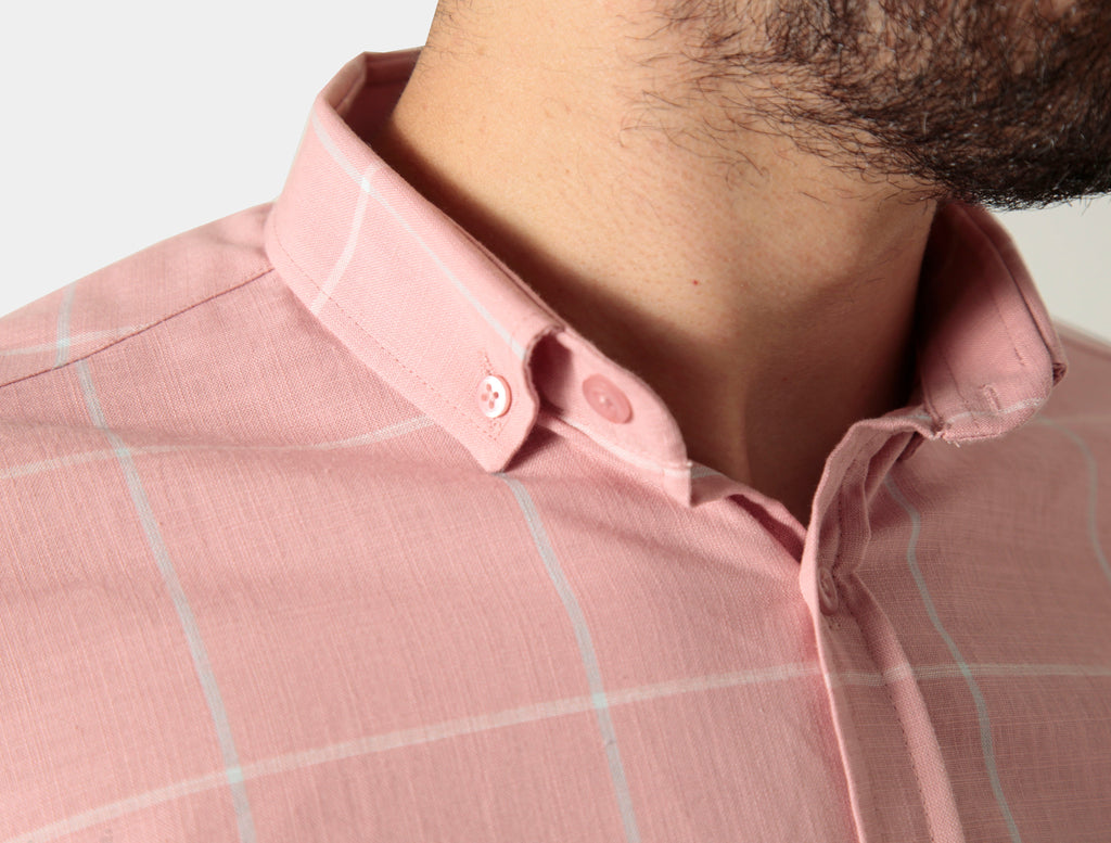 CAMISA SOCIAL MANGA LONGA MAXI XADREZ