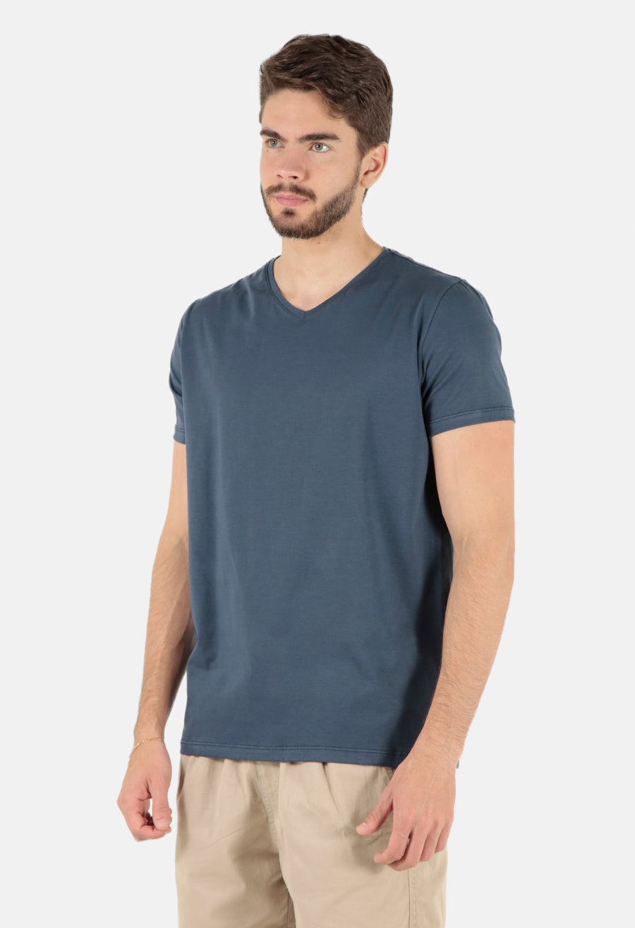 CAMISETA ALGODÃO EGÍPCIO GOLA V
