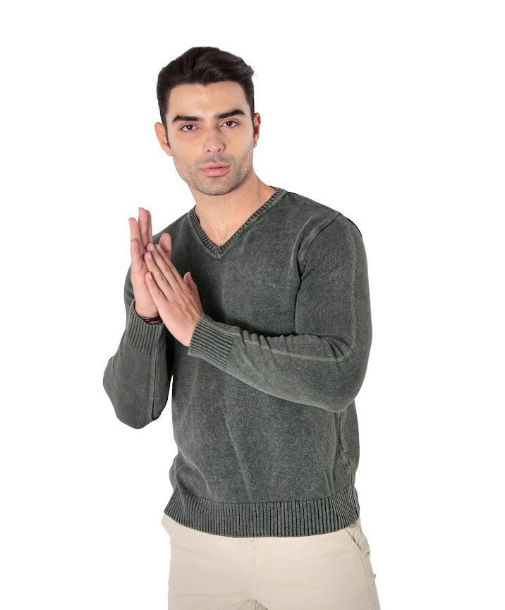 SUÉTER TRICOT ESTONADO PRIME GOLA V