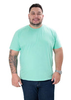 CAMISETA BÁSICA GOLA REDONDA LISA PLUS