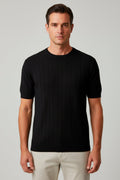 CAMISETA TRICOT  CANELADA