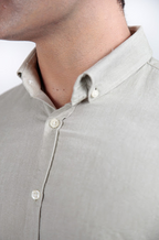 CAMISA MANGA CURTA SLIM FIT OXFORD BUTTON DOWN